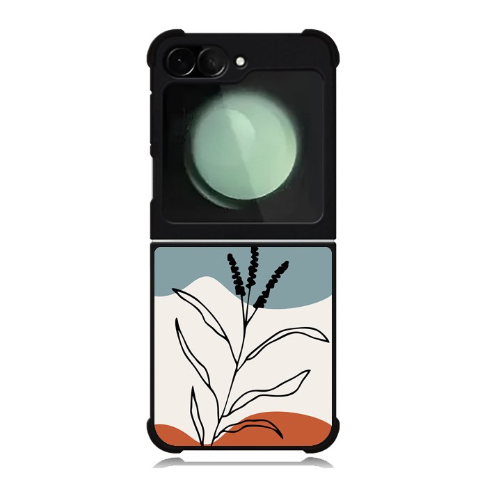 Floral Minimalist FZ1592 Samsung Galaxy Z Flip 6 2024 5G Case