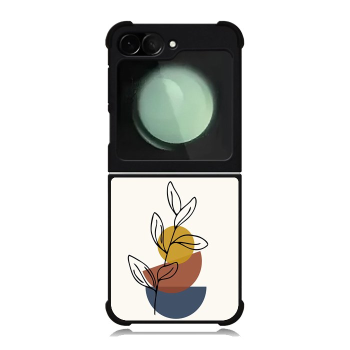 Floral Minimalist FZ1595 Samsung Galaxy Z Flip 6 2024 5G Case