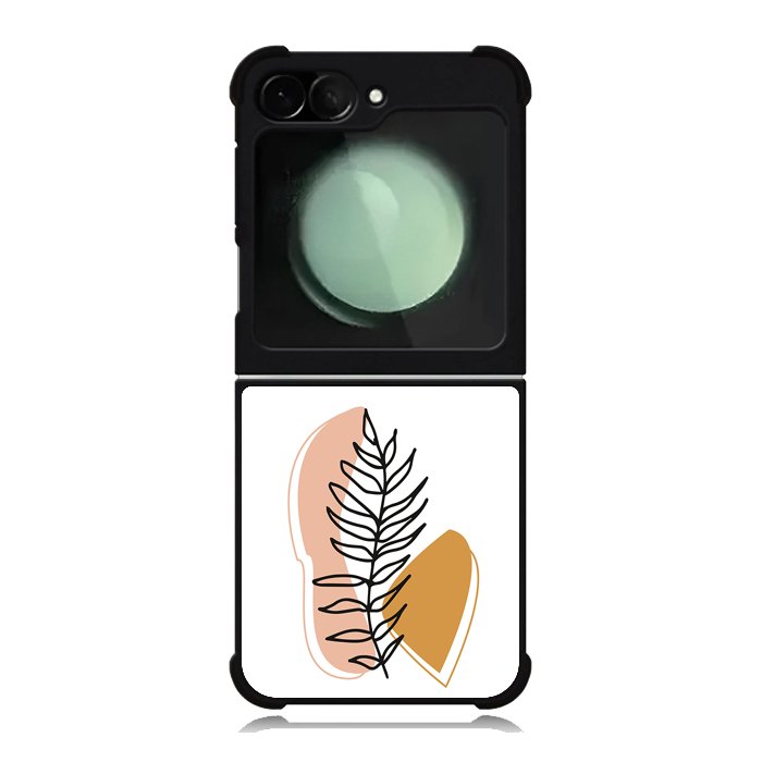 Floral Minimalist FZ1603 Samsung Galaxy Z Flip 6 2024 5G Case