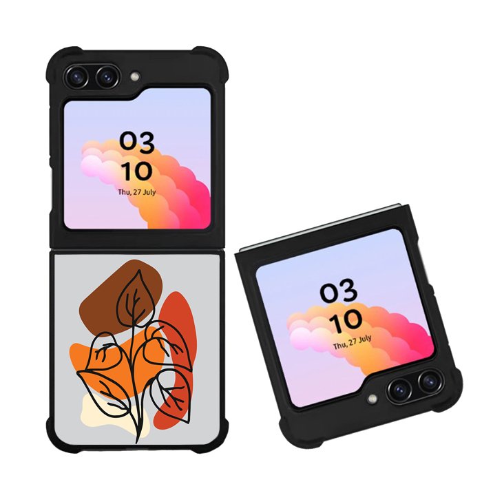 Floral Minimalist FZ1604 Samsung Galaxy Z Flip 5 2023 5G Case