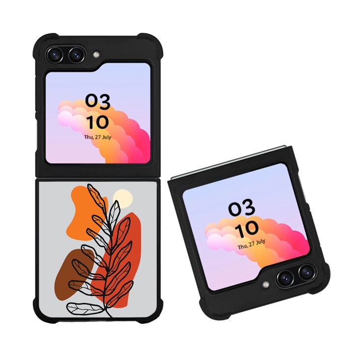 Floral Minimalist FZ1605 Samsung Galaxy Z Flip 5 2023 5G Case