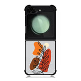Floral Minimalist FZ1605 Samsung Galaxy Z Flip 6 2024 5G Case