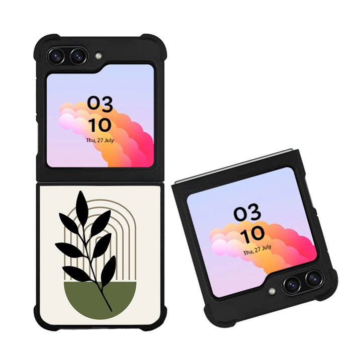 Floral Minimalist FZ1609 Samsung Galaxy Z Flip 5 2023 5G Case