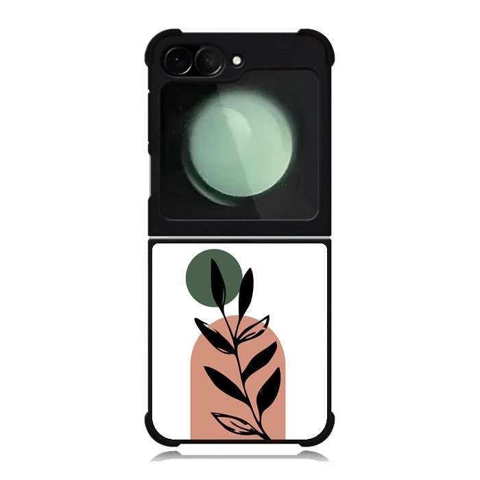 Floral Minimalist FZ1611 Samsung Galaxy Z Flip 6 2024 5G Case