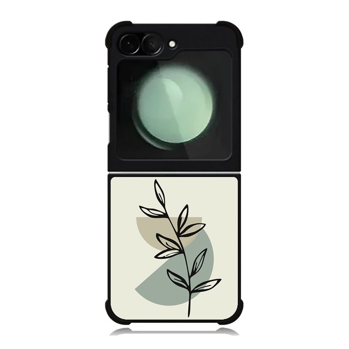Floral Minimalist FZ1613 Samsung Galaxy Z Flip 6 2024 5G Case