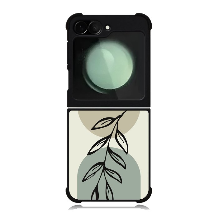 Floral Minimalist FZ1615 Samsung Galaxy Z Flip 6 2024 5G Case