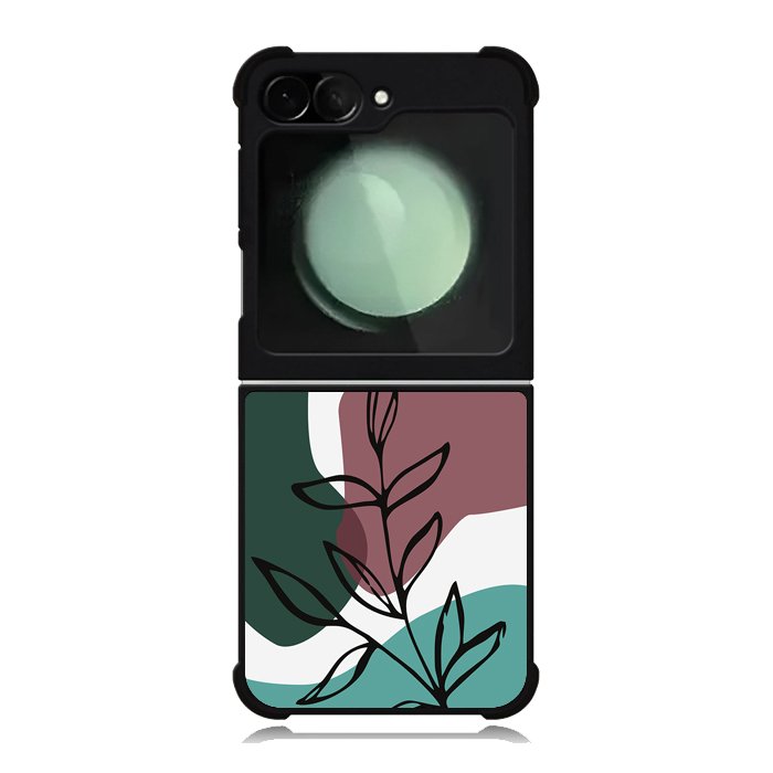 Floral Minimalist FZ1626 Samsung Galaxy Z Flip 6 2024 5G Case
