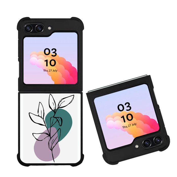 Floral Minimalist FZ1627 Samsung Galaxy Z Flip 5 2023 5G Case