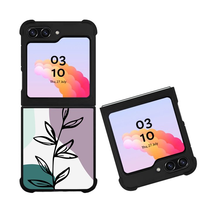 Floral Minimalist FZ1628 Samsung Galaxy Z Flip 5 2023 5G Case