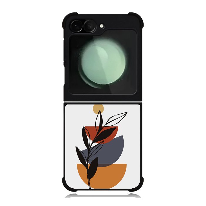Floral Minimalist FZ1632 Samsung Galaxy Z Flip 6 2024 5G Case