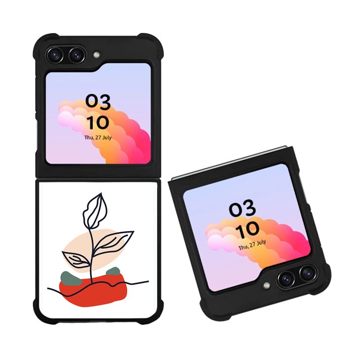 Floral Minimalist FZ1659 Samsung Galaxy Z Flip 5 2023 5G Case