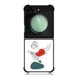Floral Minimalist FZ1660 Samsung Galaxy Z Flip 6 2024 5G Case