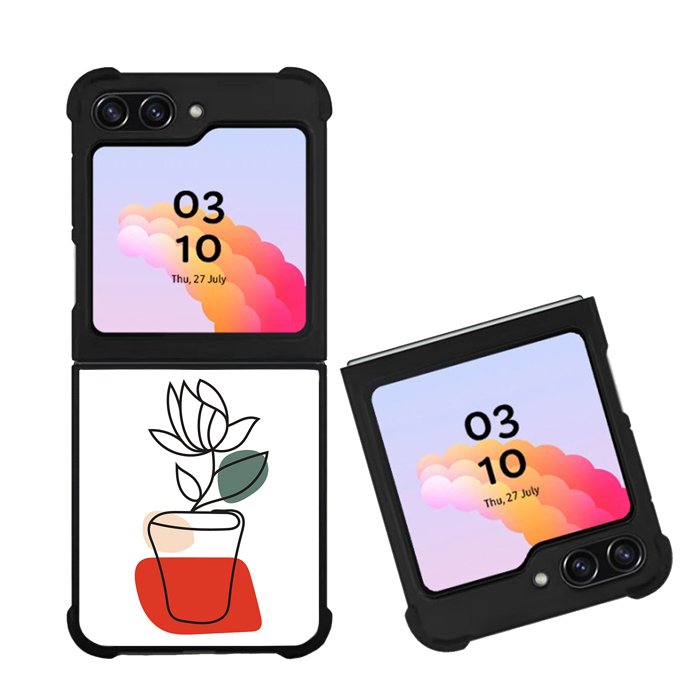 Floral Minimalist FZ1662 Samsung Galaxy Z Flip 5 2023 5G Case