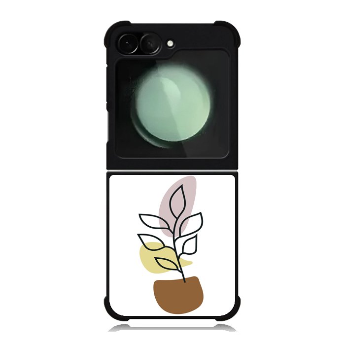 Floral Minimalist FZ1663 Samsung Galaxy Z Flip 6 2024 5G Case