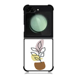 Floral Minimalist FZ1663 Samsung Galaxy Z Flip 6 2024 5G Case