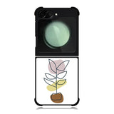 Floral Minimalist FZ1664 Samsung Galaxy Z Flip 6 2024 5G Case