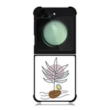 Floral Minimalist FZ1665 Samsung Galaxy Z Flip 6 2024 5G Case