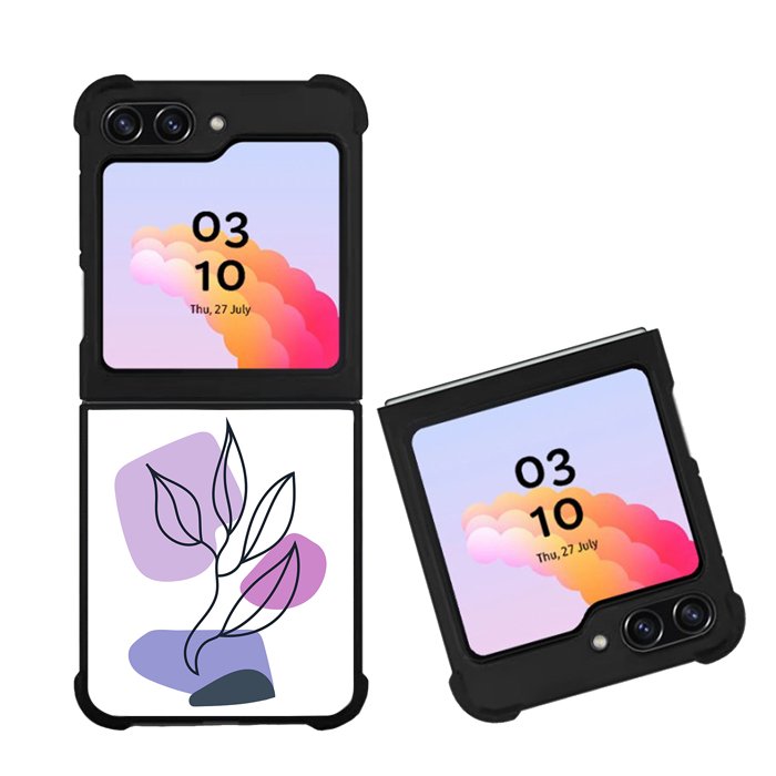 Floral Minimalist FZ1667 Samsung Galaxy Z Flip 5 2023 5G Case