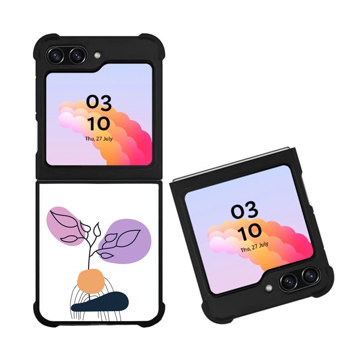 Floral Minimalist FZ1668 Samsung Galaxy Z Flip 5 2023 5G Case