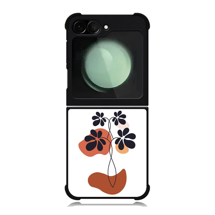 Floral Minimalist FZ1671 Samsung Galaxy Z Flip 6 2024 5G Case