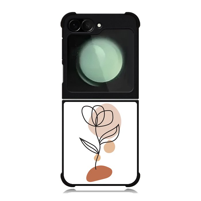 Floral Minimalist FZ1675 Samsung Galaxy Z Flip 6 2024 5G Case