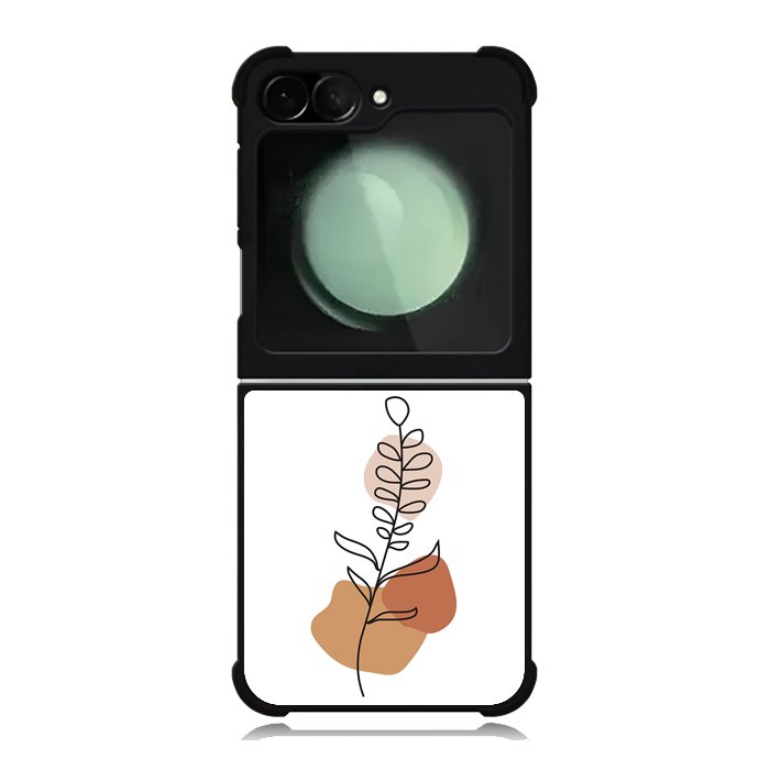 Floral Minimalist FZ1677 Samsung Galaxy Z Flip 6 2024 5G Case