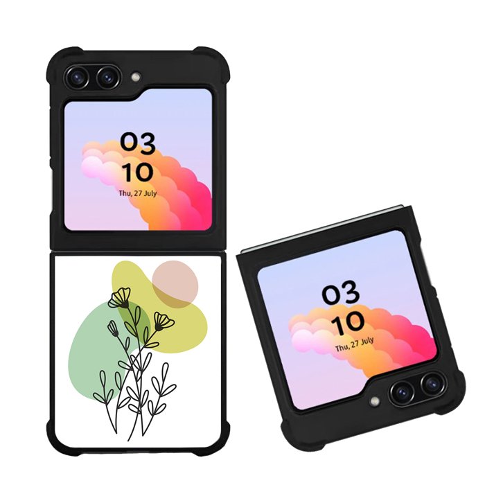 Floral Minimalist FZ1681 Samsung Galaxy Z Flip 5 2023 5G Case
