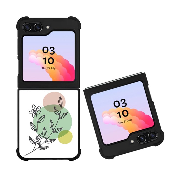 Floral Minimalist FZ1684 Samsung Galaxy Z Flip 5 2023 5G Case