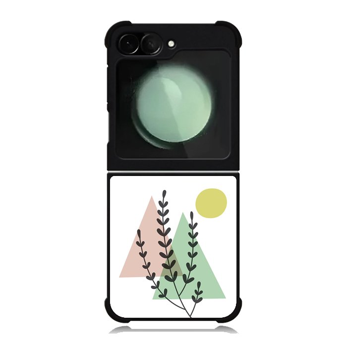 Floral Minimalist FZ1685 Samsung Galaxy Z Flip 6 2024 5G Case