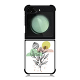 Floral Minimalist FZ1688 Samsung Galaxy Z Flip 6 2024 5G Case