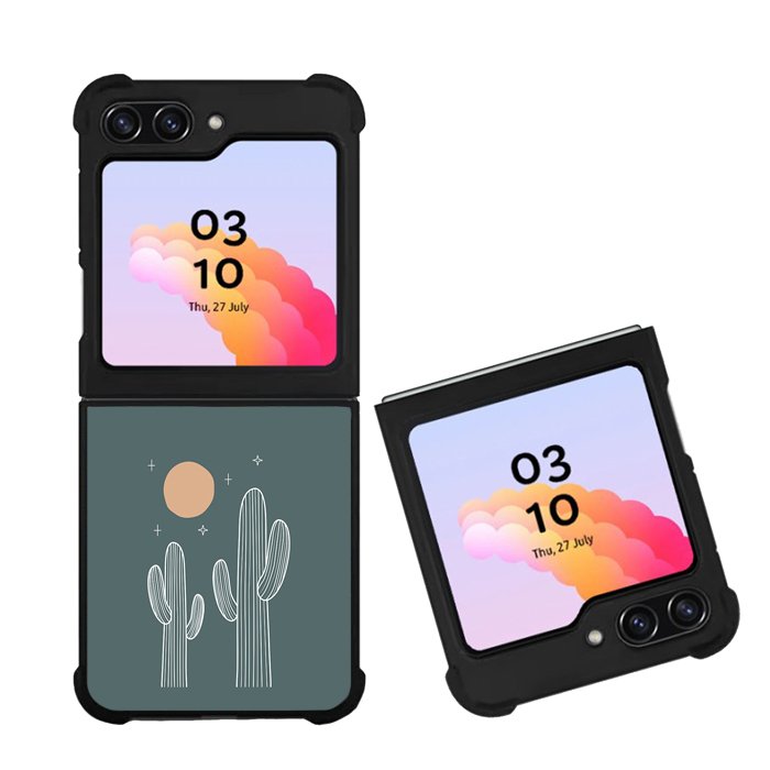 cactus minimalist FZ1696 Samsung Galaxy Z Flip 5 2023 5G Case
