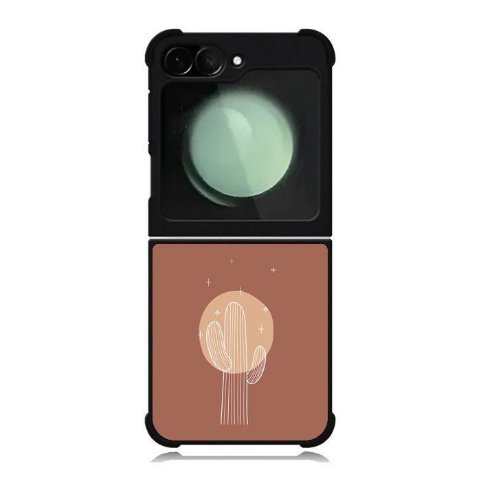cactus minimalist FZ1704 Samsung Galaxy Z Flip 6 2024 5G Case