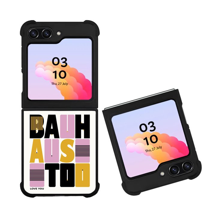 Bauhaus Love You Too FZ1708 Samsung Galaxy Z Flip 5 2023 5G Case