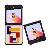 Abstract Bauhaus geometric FZ1711 Samsung Galaxy Z Flip 5 2023 5G Case
