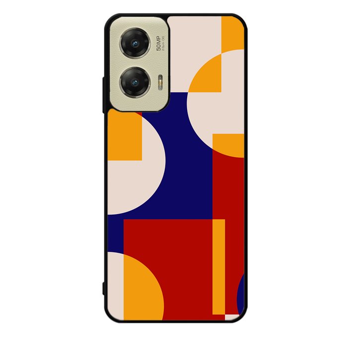 Abstract Bauhaus geometric FZ1714 Motorola Moto G Stylus 5G 2024 Case