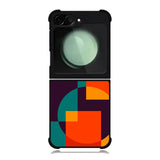 Abstract Bauhaus geometric FZ1716 Samsung Galaxy Z Flip 6 2024 5G Case