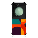 Abstract Bauhaus geometric FZ1717 Samsung Galaxy Z Flip 6 2024 5G Case