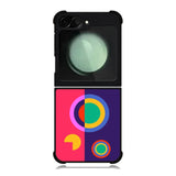 Abstract Bauhaus geometric FZ1721 Samsung Galaxy Z Flip 6 2024 5G Case