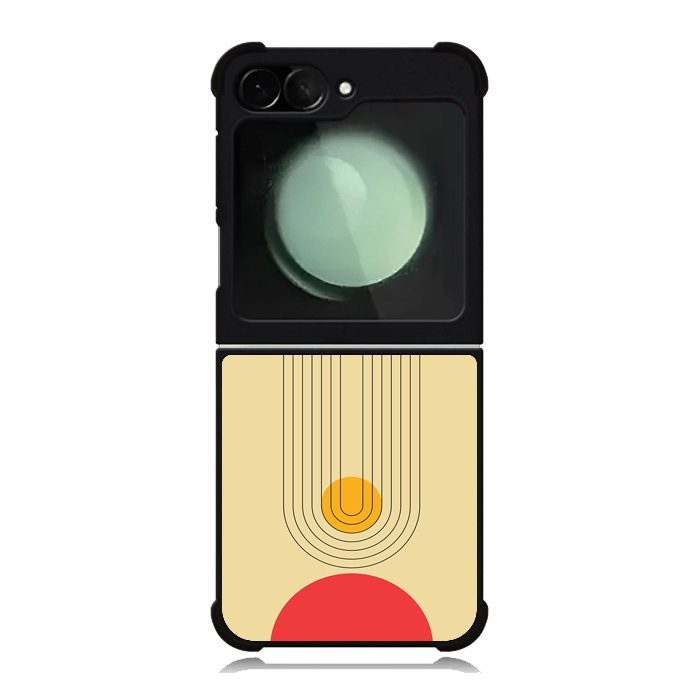 abstract minimalist FZ1727 Samsung Galaxy Z Flip 6 2024 5G Case