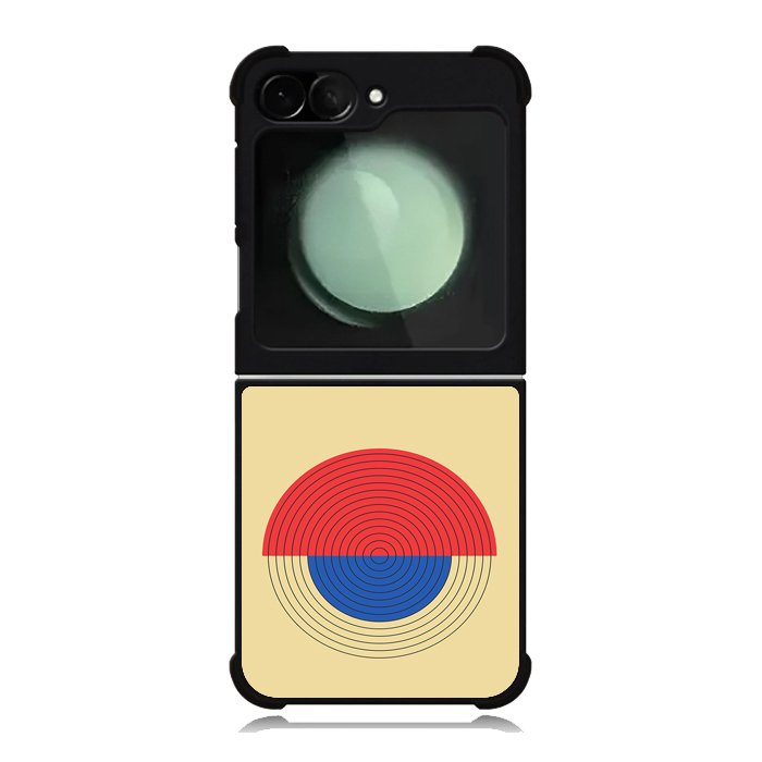 abstract minimalist FZ1728 Samsung Galaxy Z Flip 6 2024 5G Case