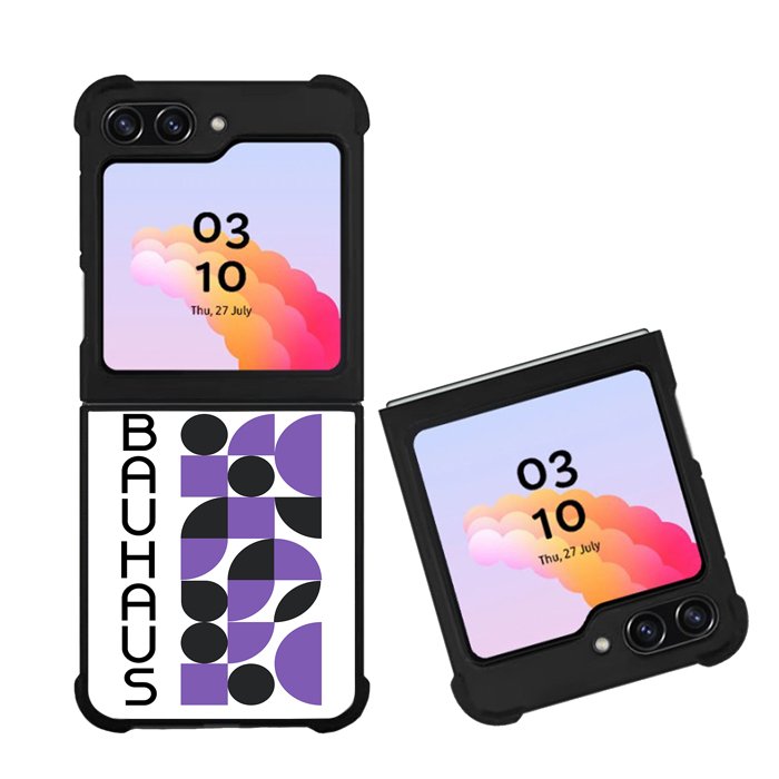 Abstract Bauhaus geometric FZ1740 Samsung Galaxy Z Flip 5 2023 5G Case