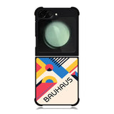 Abstract Bauhaus geometric FZ1745 Samsung Galaxy Z Flip 6 2024 5G Case