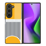 Abstract geometric FZ1746 Samsung Galaxy Z Fold 6 2024 5G Case