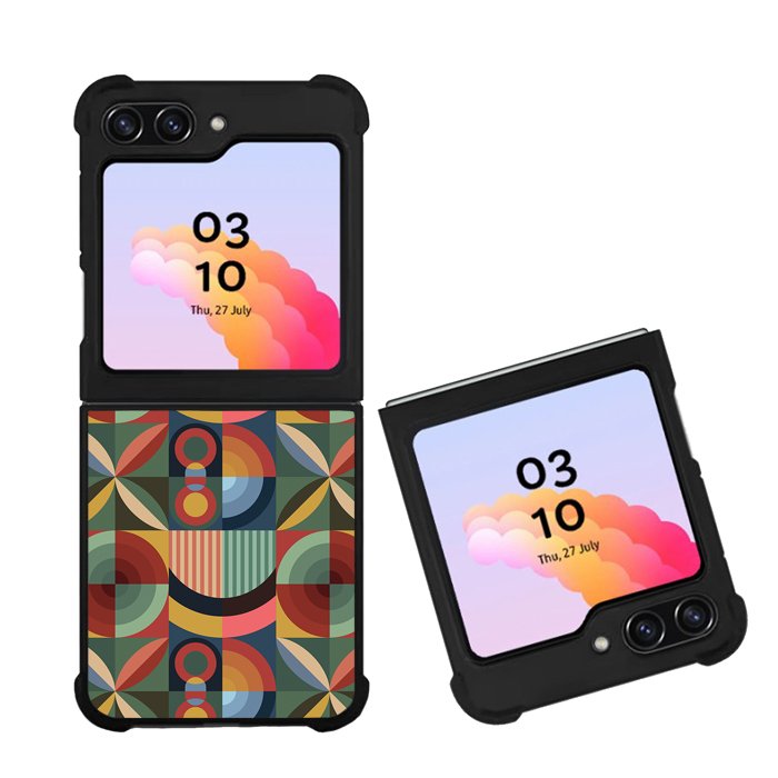 Abstract geometric FZ1750 Samsung Galaxy Z Flip 5 2023 5G Case