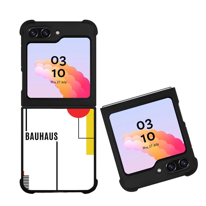 Abstract Bauhaus geometric FZ1760 Samsung Galaxy Z Flip 5 2023 5G Case