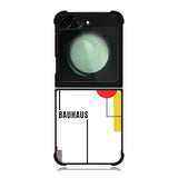 Abstract Bauhaus geometric FZ1760 Samsung Galaxy Z Flip 6 2024 5G Case