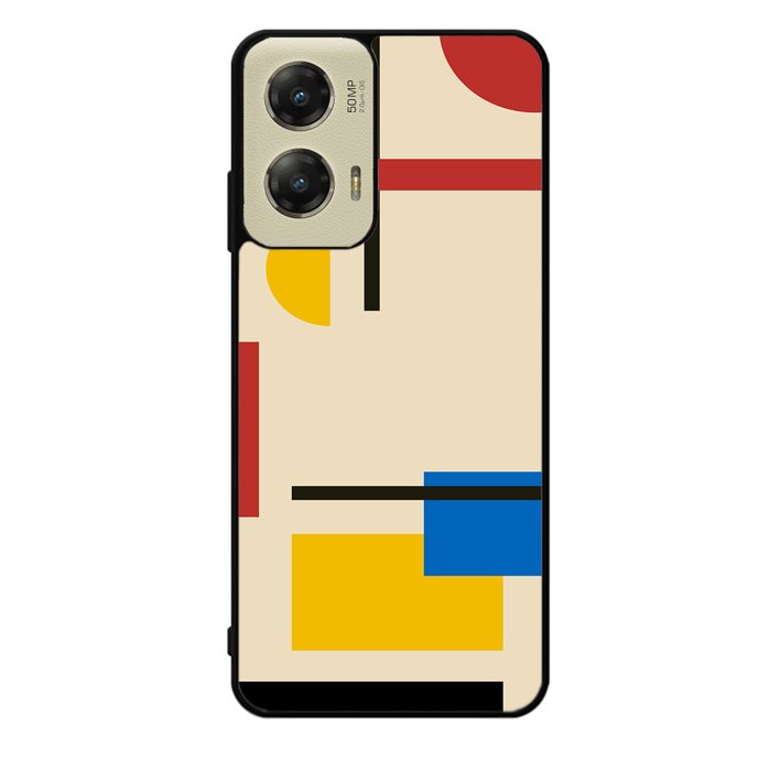 Abstract Bauhaus geometric FZ1762 Motorola Moto G Stylus 5G 2024 Case