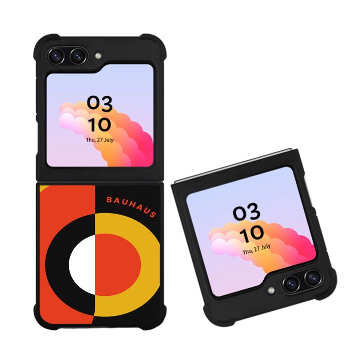 Abstract Bauhaus geometric FZ1767 Samsung Galaxy Z Flip 5 2023 5G Case