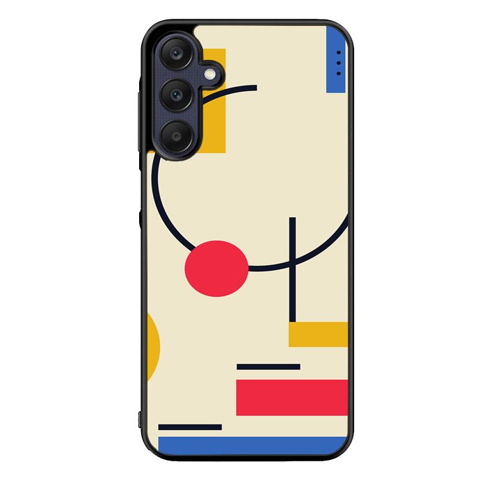 Abstract Bauhaus geometric FZ1768 Samsung Galaxy A15 5G Case