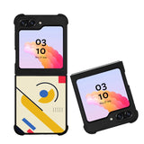 Abstract Bauhaus geometric FZ1769 Samsung Galaxy Z Flip 5 2023 5G Case